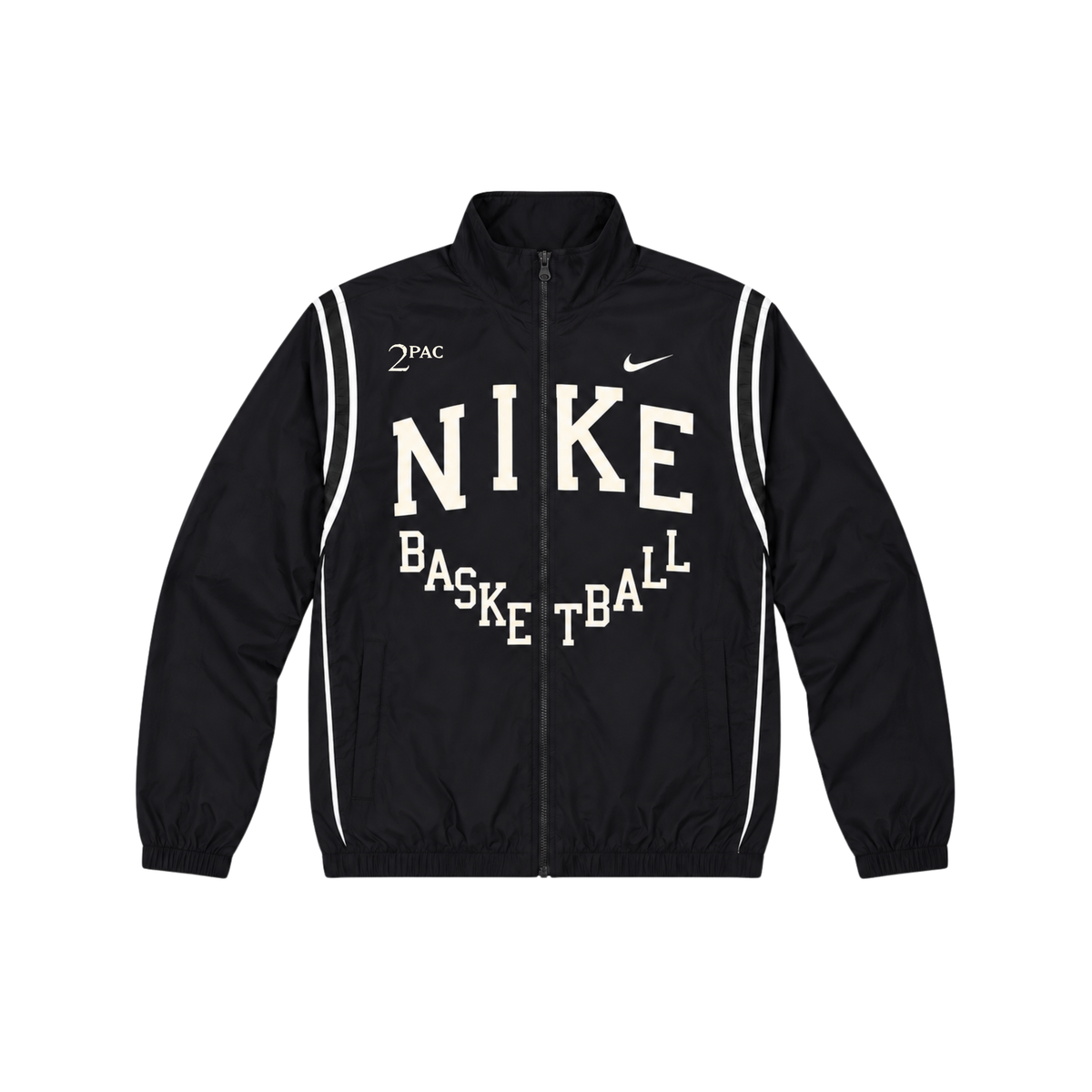 Tupac x Windbreaker Black