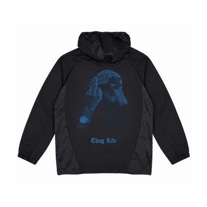 Tupac x Windbreaker Black