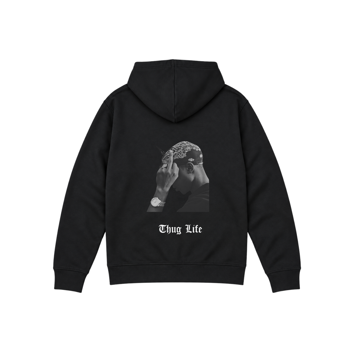 Tupac Shakur Hoodie Black